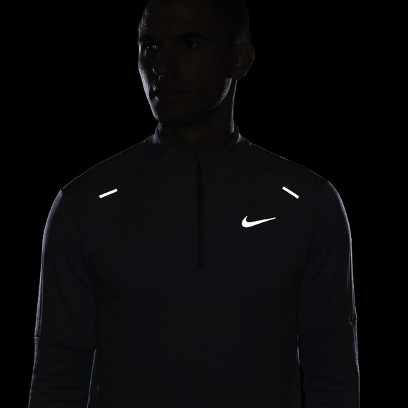 Nike Therma-FIT Repel Element 1/4 Zip Running Top DD5662-084 (Smoke Grey) - Picture 8 of 9